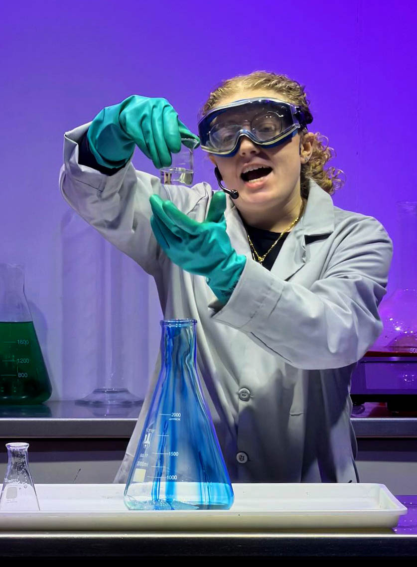 Science at the Stage live demonstration